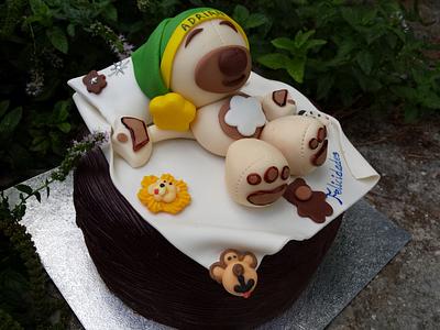 Sweet bear and chocolat - Cake by trinidadyera