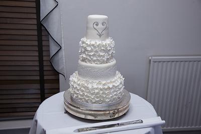 My wedding cake  - Cake by There's Nothing Quite Like Cake
