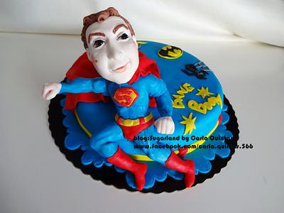 SUPERMAN - Cake by carlaquintas