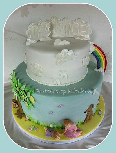 Naming day cake - Cake by The Buttercup Kitchen