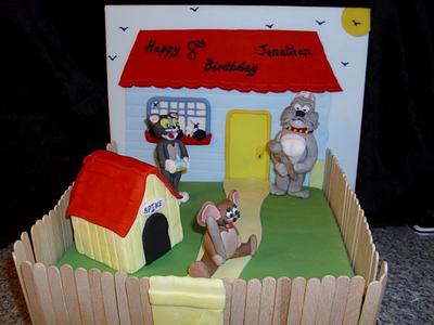 Tom and Jerry - Cake by allisuzy29