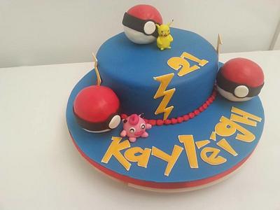 Pokemon - Cake by Putty Cakes