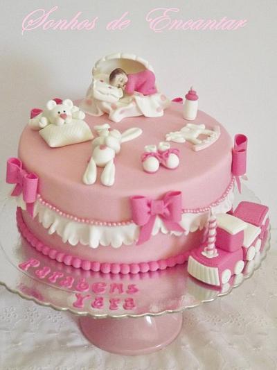Baby Yara cake - Cake by Sonhos de Encantar by Sónia Neto