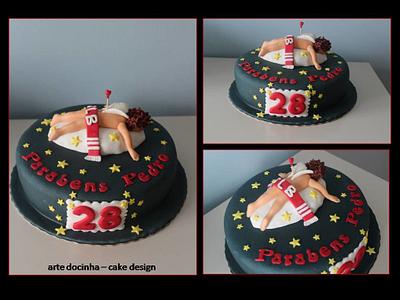 Bolo de aniversário - Cake by Arte docinha - cake design 