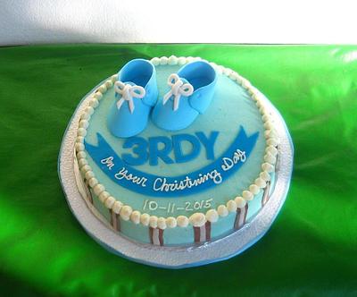 Christening Cake - Cake by amie
