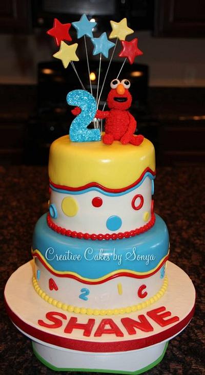 Elmo Birthday Cake - Cake by Sonya