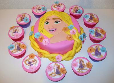 Rapunzel - Cake by Biby's Bakery