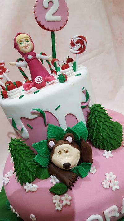 Masha e orso - Cake by Sara