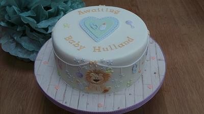 Baby Shower Cake - Cake by The Old Manor House Bakery - Lisa Kirk