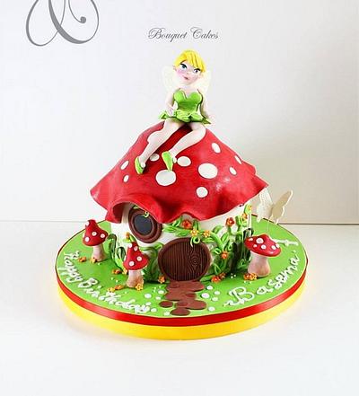 Fairy mushroom cake  - Cake by Ghada _ Bouquet cakes