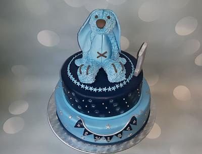 First birthday cake. - Cake by Pluympjescake
