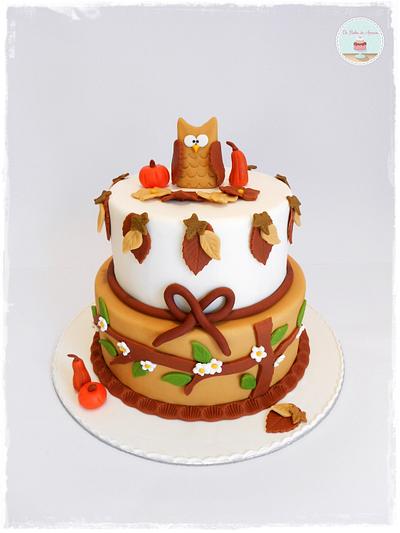 Autumn Cake - Cake by Ana Crachat Cake Designer 