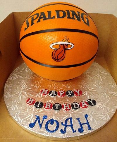 Basket Ball Birthday Cake - Cake by JB
