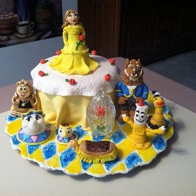 Beauty And The Beast - Cake by Patty Cake's Cakes