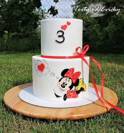 Minnie Mouse - Cake by Cakes by Evička