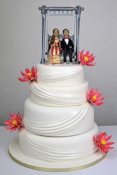 Summer Wedding Cake - Cake by Cakes For Show