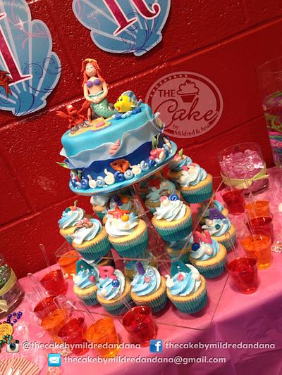 Little Mermaid - Cake by TheCake by Mildred