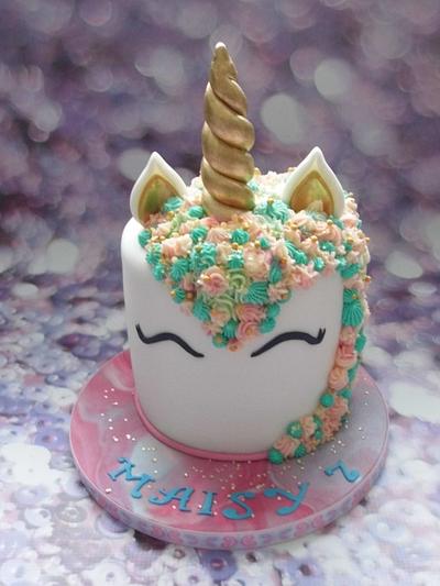 Ubiquitous unicorn! - Cake by Karen's Cakes And Bakes.
