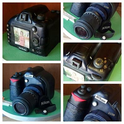 3D Nikon Camera Cake - Cake by Naomi