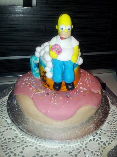 The Homer Simpson world - Cake by Le torte di Ci