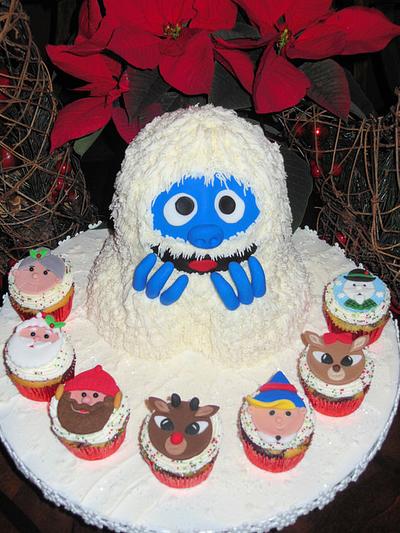 Bumble the Abominable Snowman and Friends!  - Cake by Ellie1985