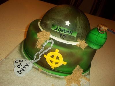 Call of Duty - Cake by cakes by khandra