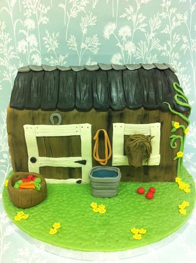 Stable & Pony Cake - Cake by CakeyBakey Boutique