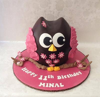 Owl cake - Cake by Cakes for mates