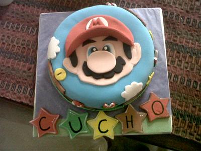 Mario bros  - Cake by astridsolorzano