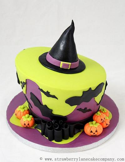 Topsy Turvy Halloween Cake - Cake by Strawberry Lane Cake Company
