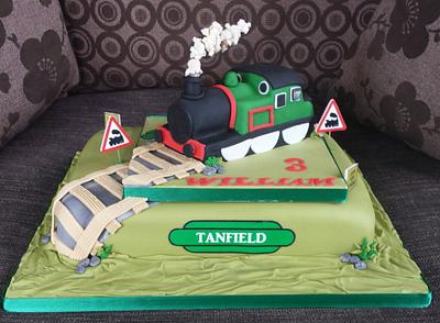 steam train cake - Cake by carla15