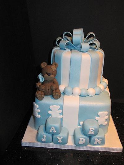 christening presents  - Cake by d and k creative cakes