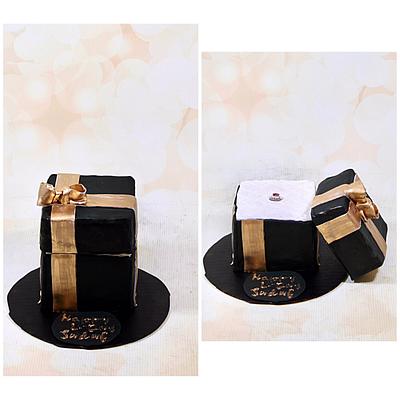 Jewelry box cake  - Cake by soods