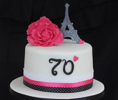 Parisien Chic - Cake by TLC