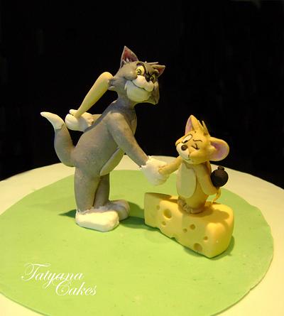 Tom and Jerry - Cake by Tatyana Cakes