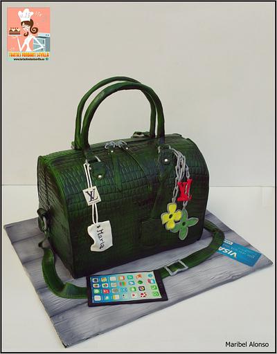 Louis Vuitton handbag - Cake by MaribelAlonso