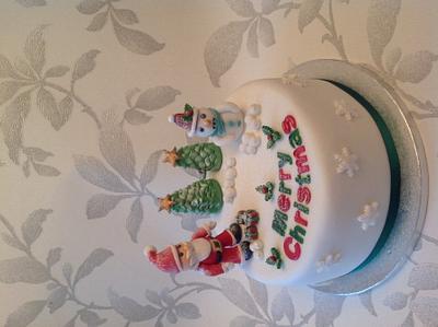 Christmas cake - Cake by cherryblossomcakes