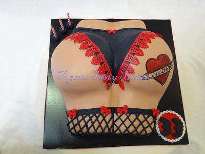 Butt cake - Cake by Tegan Bennetts