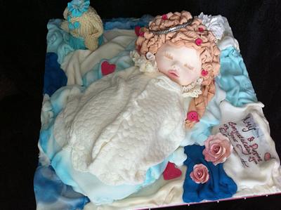 Angel Cake - Cake by CakeArtistTanya