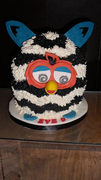 Furby! - Cake by Donnasdelicious