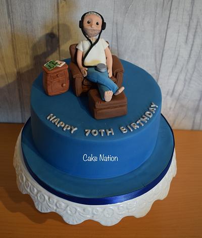 Birthday Cake with Male Figure - Cake by Cake Nation