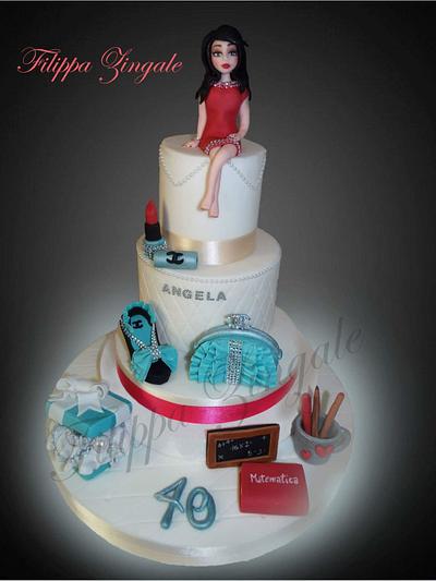 Fashion topper - Cake by filippa zingale