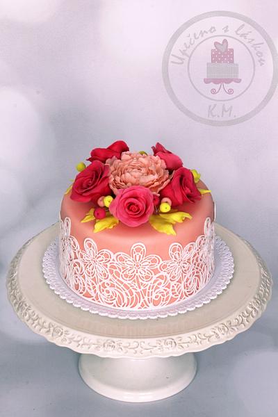 Flower cake - Cake by Tynka