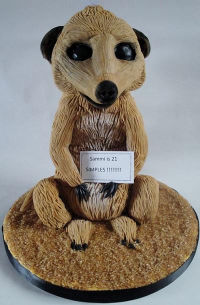Compare the meerkat dot com - Cake by Jeanette
