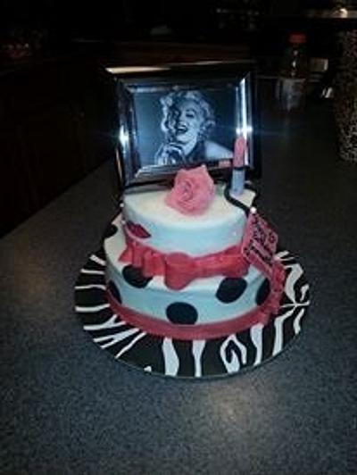 Marylyn Monroe  cake - Cake by Patty's Cake Designs