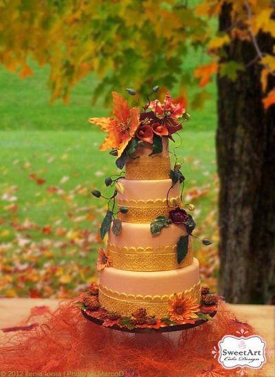 Autumn Cake - Cake by Ylenia Ionta - SweetArt Cake Design