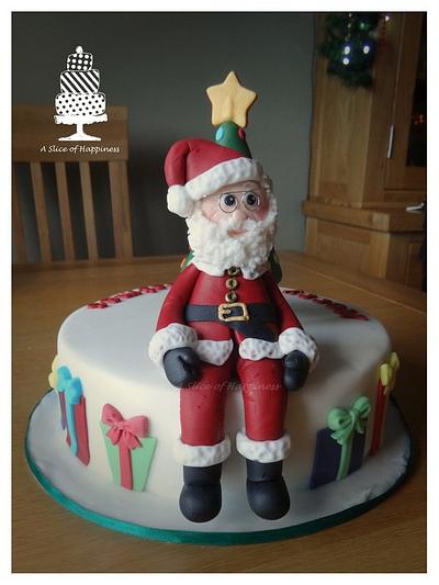 Merry Christmas - Cake by Angela - A Slice of Happiness
