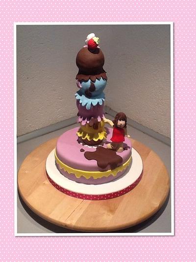 Ice cream - Cake by Cinta Barrera