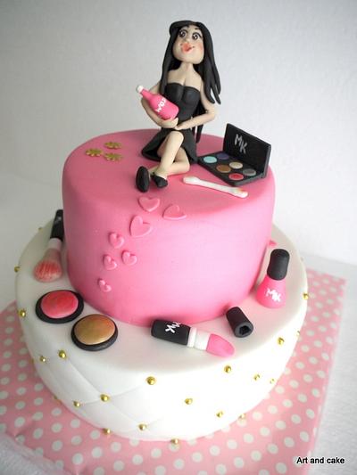 Make-up cake  - Cake by marja