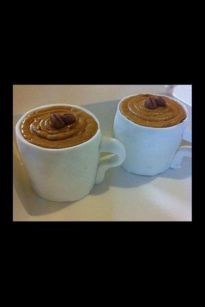 coffee mugs  - Cake by Susan Johnson